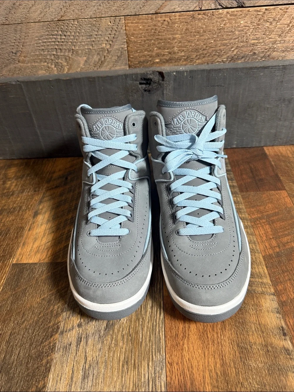 Air Jordan 2 Retro Stealth Ice Blue FB8871-041 Women’s Size 8.5 EU 40